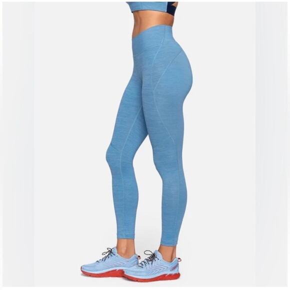 Outdoor Voices Womens 7/8 Leggings OV TechSweat in Provincial Blue Size S - Picture 15 of 15